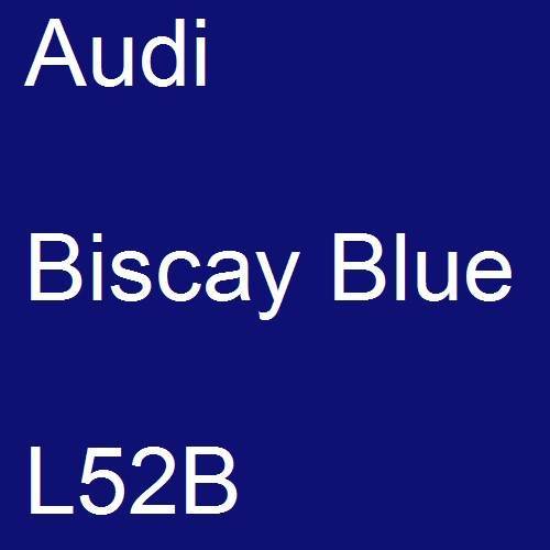 Audi, Biscay Blue, L52B.